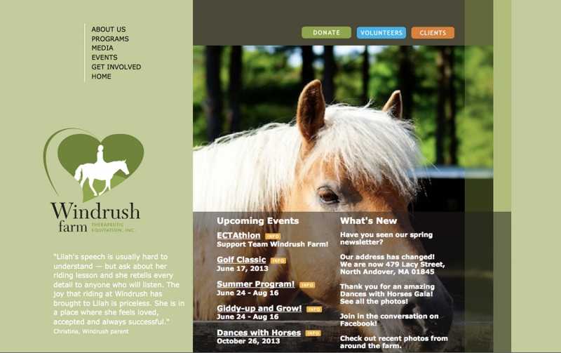 Windrush Farm Website